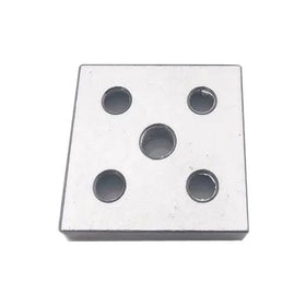 8080 Threaded Hole M12/M14/M16 Square Shape Closed Bottom End Connector