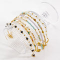 18K Gold PLated Waterproof Stainless Steel Beads Bracelet Natural Freshwater Pearls Jewelry for Girls for Wedding & Party Gifts
