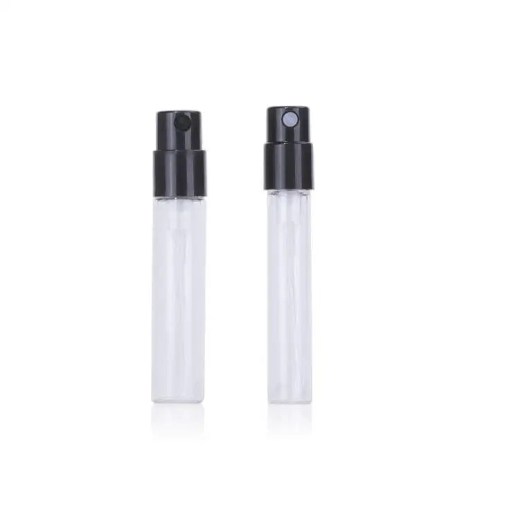 Factory 1ml 1.2ml 1.5ml 1.8ml 2ml 2.5ml Clear Tube Vial Sample Tester Perfume Spray Bottle