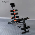 ZHOYA 6 Pack Fitness Care Home Workouts All-In-One Multifunctional Adjustable Abdomen Equipment Foldable ABS Machine 120Kgs