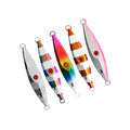 Guosong Metal Jigs High Metal Salt Water Fishing Lures Slow Pitch Jigging Lure Vertical Luminous Lure