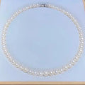 SGARIT Vintage Ball Shape 8-9mm Freshwater Pearl Charm Necklace Jewelry Hot Sale