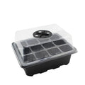 5pcs/set Greenhouse Seedling Starter Tray Plastic Nursery Pot with Light Plant Seedling Tray With Lids