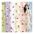 2025 French Fancy Design Embroidery Organza Fabric Soft Polyester Organza Embroidered Floral Fabric