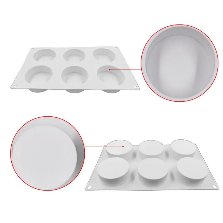 Silicone Soap Mould Mousse Cake Dessert Baking Mold