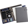 Custom A4 PU Durable High Quality Multifunction Executive Business Presentation Portfolio Organizer Notepad Padfolio