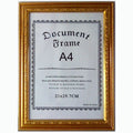 Hot Selling A4 Document Pictures Photo Frame University Graduation Award Degree Diploma Certificate Frame