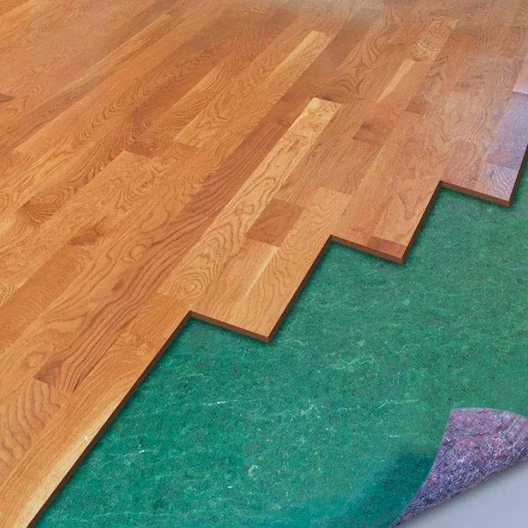 Wholesale Anti-Static Eco-Friendly Breathable Soft Waterproof 100% Polyester Needle-Punched Felt Underlayment for Laminate Floor