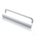 Furniture Hardware Chest Door Aluminum Alloy Handle Bedroom Kitchen Hardware Solid Cabinet Drawer Handle