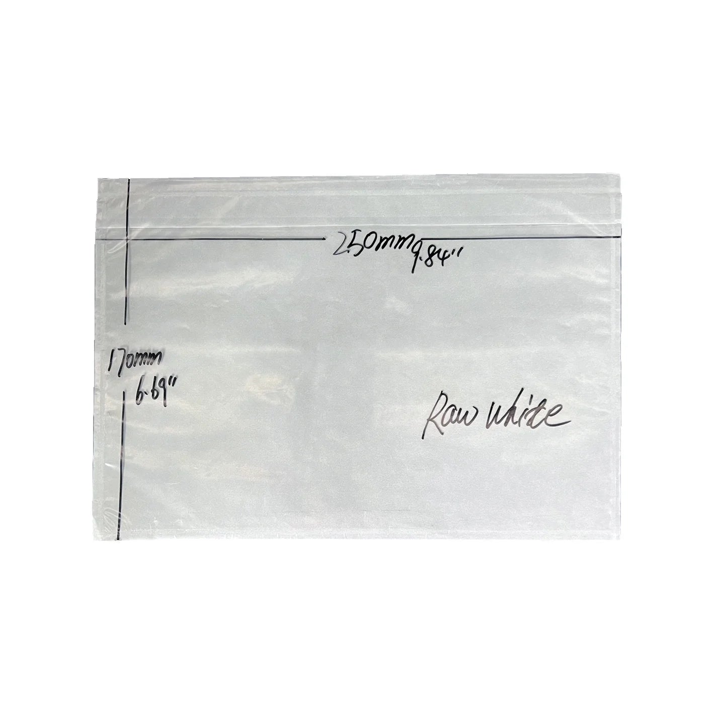 Clear Packing List Pouch Waterproof Invoice Enclosed Packing List Envelopes 250(Open)*170mm Custom Consignment Note Pocket