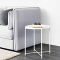 Wholesale Modern Nordic Iron Outdoor Side Table Custom Folding Round Side Table New Design Smart Side Table