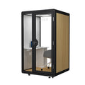 Portable Modern Steel Soundproof Office Working Pods with Acoustic Privacy Panels STC30dB for Office Building & Gym Use