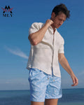 MLY Summer Men's Board Shorts Beach Shorts Custom Men Swim Shorts Mens Swimwear