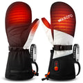 2023 Trending Winter Thermal Lithium Battery Heated Mittens Smart USB Waterproof 40-60C Men's Gloves Made of Durable Polyester