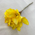 Multicolor-Yellow Modern Style Artificial Flower Decoration Mariage Single Clivia