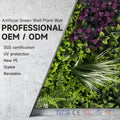 Modern Style Dyg Outdoor Natural Garden Carpet Hot Selling Vertical Green Wall UV Certified Artificial Grass Plastic Home