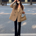 Liu Ming New Arrival 2025 Korean Style Women Casual Office Female Outwear Tops Blazers Jacket Coat