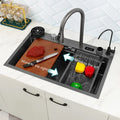 Kampolly Independent Switch Digital Display the Actual Water Temperature Shark Out of Water Raindance Kitchen Faucet Sink