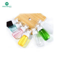 100ml pink Small Empty Refillable Perfume Cosmetic Hair Continuous Chloroform Plastic Bottle Sprays Glass Mist Spray Bottles