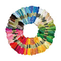 Wholesale 8M 447Colors Polyester Embroidery Threads Colorful Cross-Stitch Floss Embroidery Thread for DIY
