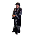 Limited African Design Dresses Ethiopian Dress Traditional Women V-neck Dubai Abaya Rhinestone Women African Clothing