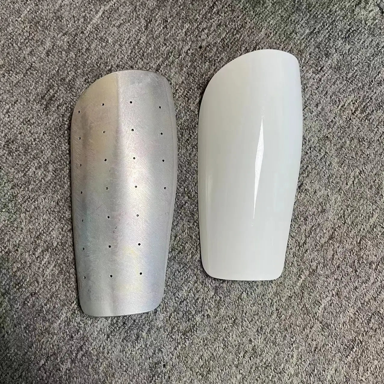 Printing Molds for 3D Blank Sublimation Printing Plastic Shin Guards Soccer Protect Pads for Football Running Training