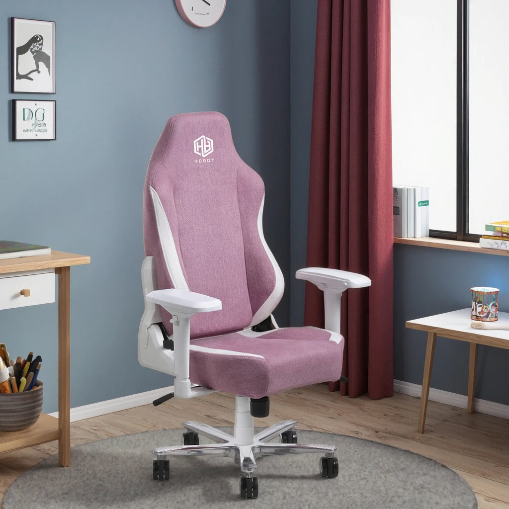 Hobot Adjustable Ergonomic Swivel Chair Comfortable Fabric Computer Gaming Seat for Kids