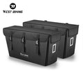 WEST BIKING Cargo Bicycle Rack Bag 23L Large Capacity Bicycle Package Cycling Bag Bike Riding Delivery Equipment