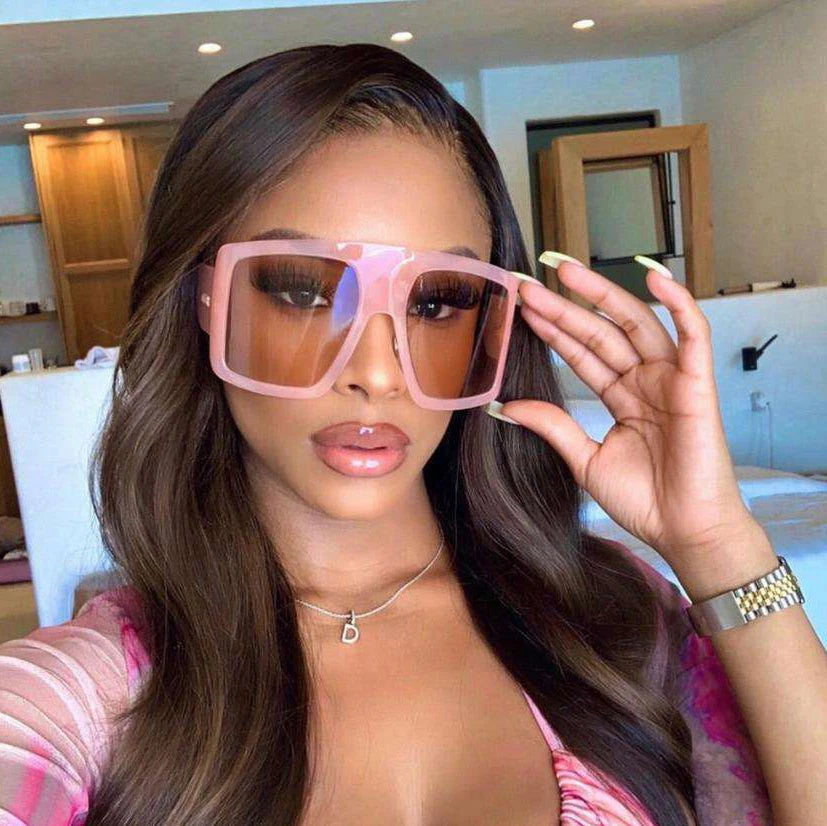 Superhot Eyewear 49500 Fashion 2022 Sun Glasses Bigger Oversized Frame Women Trendy Shades Sunglasses