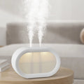 Japan Intelligent Nano Atomizer 300ml Portable Humidifier Home Double Spray Humidifier With Atmosphere Lamp