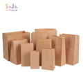 Customized Kraft Paper Bags Handmade with Digital Printing Food Grade Greaseproof Available in Brown or White for Your Needs