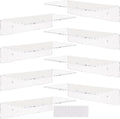 Manufacturer Customized OEM/ODM Clear Display Acrylic Hanging Shelf Wall-Mounted Floating Shelves Glossy Lamination Classic