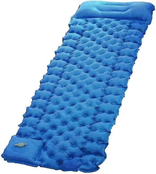 Woqi Wholesale 40D Nylon Durable Self-Inflating Tent Self Inflating  Camping Sleeping Pad with Pillow