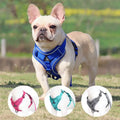 Pet Supplies Reflective Nylon Adjustable Outdoors Dog Harness Collar Leash