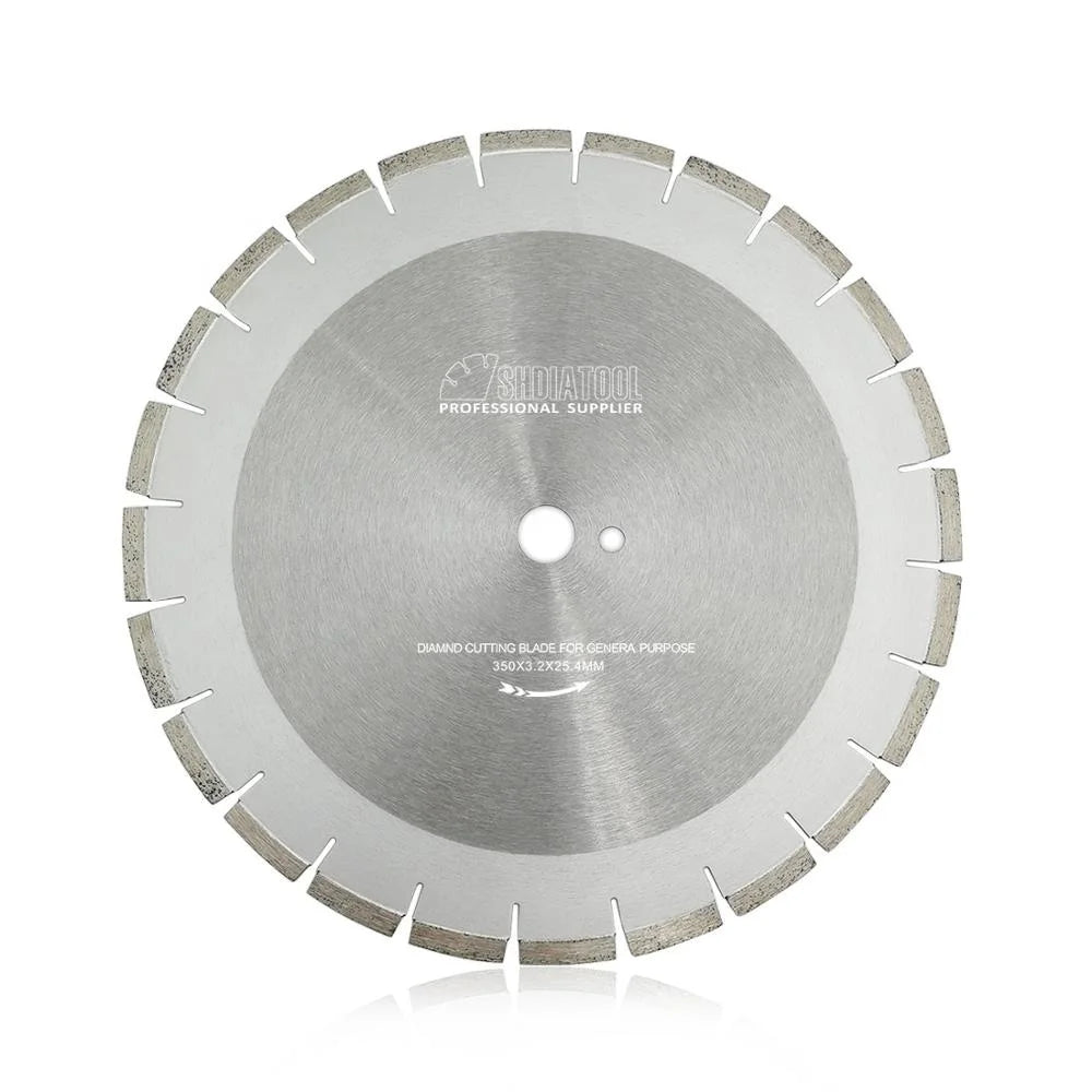 14" 350mm Laser Welded Diamond Concrete Saw Blade Diamond Cutting Disk Cutting Tools Cutting Grinding Disc for Concrete Asphalt