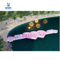 Factory Price Customized Home Use Bouncing Bridge Floating Inflatable Aquatic Bridge for Sale