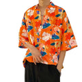 Wholesale Custom Print Boys Party Polyester Gym Men's Short-sleeved Hawaiian Shirts Wholesale