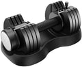 Smart Dumbbells Set 25lb Dumbbell with Anti-Slip Handle for Exercise & Fitness Fast Adjust Weight for Whole Body Workout Fitness