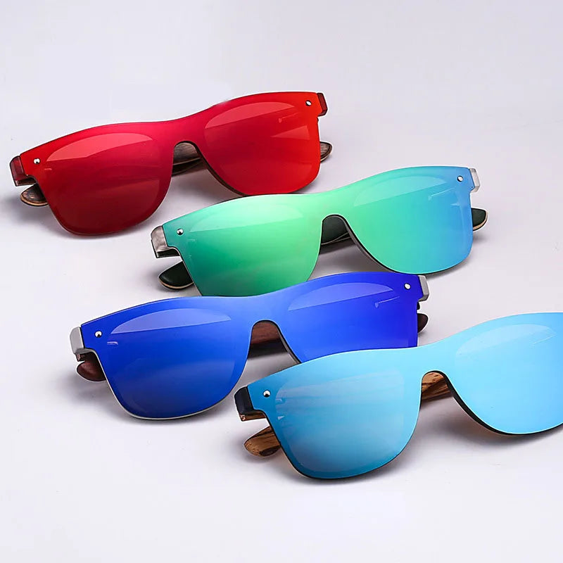 GR8021 High Quality PC Bamboom Wooden Sunglasses UV400 Anti Blare Newst Design Fashion Women Men Sun Glasses