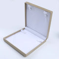 Zhuji  Contracted Style Gold Necklace Jewelry Box for Gifts