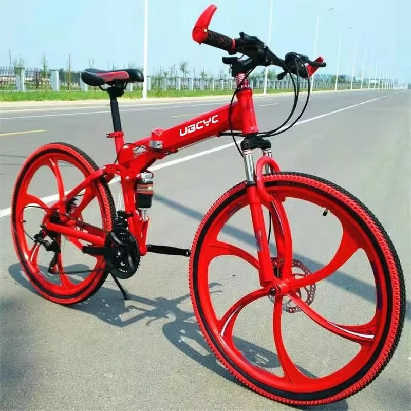 Factory Price 21 Speed Foldable Bicicleta Men Mountain Bikes BMX Folding Cycle 24 26 29 Inch Adult Carbon Road