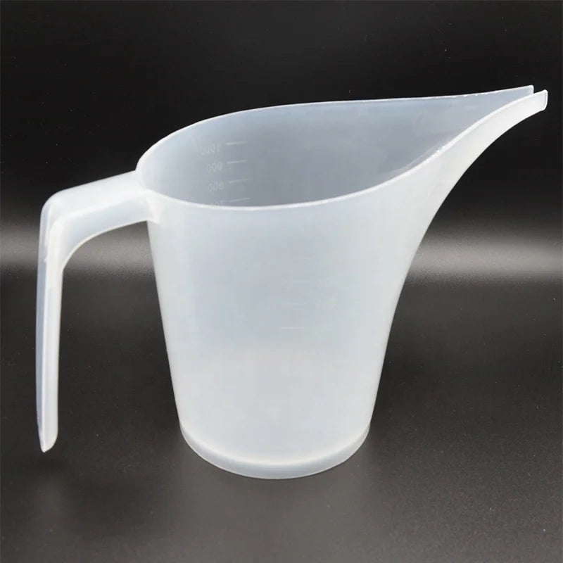 Handle-Keeper Eco-Friendly Food Grade PP Plastic Measuring Cup for Baking & Candle Pouring with Comfortable Grip Reusable Design