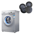 4pcs/set Black Rubber Leg Anti-Vibration Non-Slip Mat Elasticity Washing Machine Shock Absorbing Pads