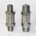 Non-Return Valve NRV Silent Backflow Spring In-Line Check Valve Stainless Steel Hydraulic Check Valve