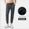 M-5XL Men's Sports Pants Outdoor Dropping Strap Pants Casual Quick Dried High Stretch Letter Pants
