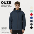 Wholesale Solid Blank Jackets for Men Windbreaker Spring Autumn Embroidery logo Outdoor Plus Size Men's Coat