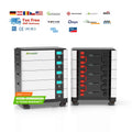 Delongtop Manufacturer 48V Energy Storage Lithium Lifepo4 Battery Pack with Bms Hybrid Solar Inverter Solar Panel Battery