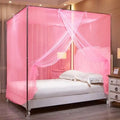 Luxury Rectangular Mosquito Nets for Home Hanging Palace Bed Canopy Customized Family Mosquito Net