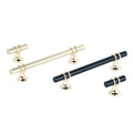 Modern Simple Design Black Gold Aluminum Zinc Alloy Drawer Furniture Handle Knobs Wardrobe Kitchen Pull Cabinet Bedroom Exterior