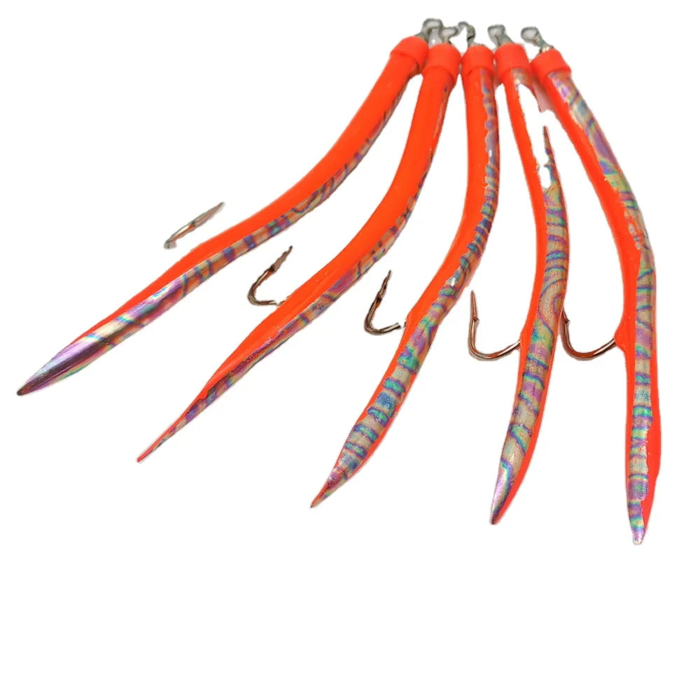 10/0 Gummimakk Rubber Lure Gummi Makk Mak Norwegen Gummimak Pilker